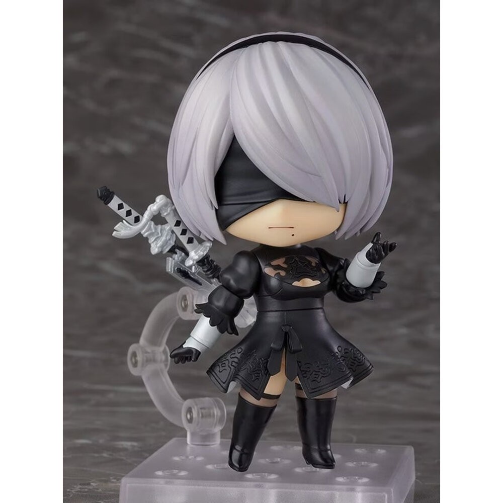 全新 現貨 2B 尼爾 Nier 正版 GSC 黏土人 可動 1475 PVC 寄葉二號B型 公仔 本玩社-細節圖3