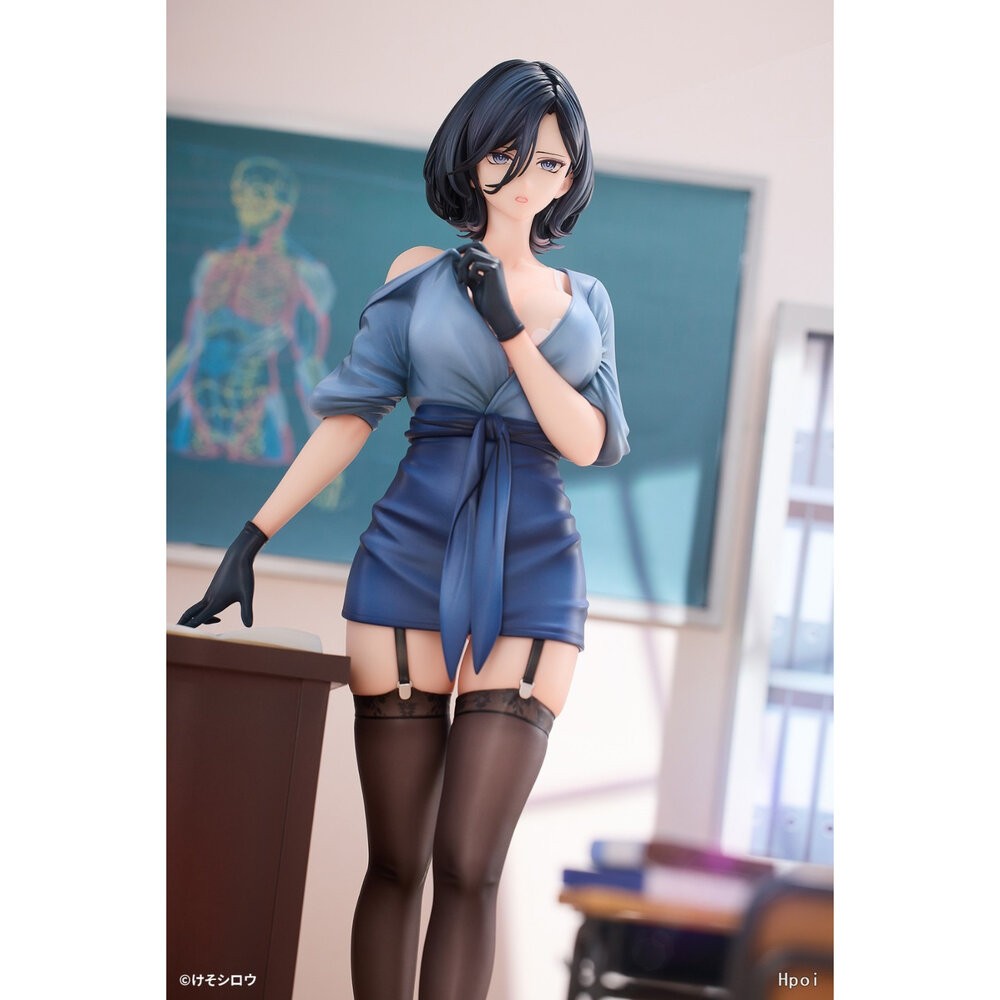 現貨 天然呆美術老師 瑠美 全新 正版 Hanabee 1/6 PVC 公仔 本玩社-細節圖4