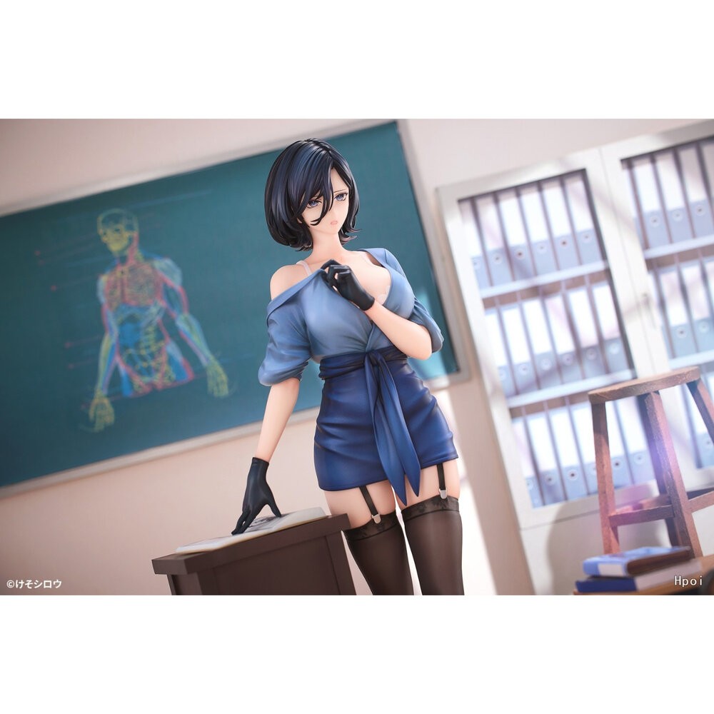 現貨 天然呆美術老師 瑠美 全新 正版 Hanabee 1/6 PVC 公仔 本玩社-細節圖5