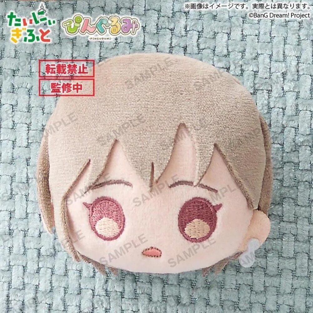 🔥現貨 絨毛胸針 BanG Dream! It's MyGO 全新 正版 武士道 別針 胸章 千早愛音 長崎爽世 公仔-規格圖7