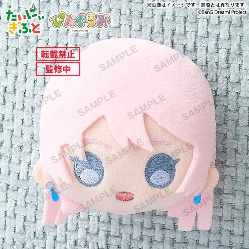 🔥現貨 絨毛胸針 BanG Dream! It's MyGO 全新 正版 武士道 別針 胸章 千早愛音 長崎爽世 公仔-規格圖7