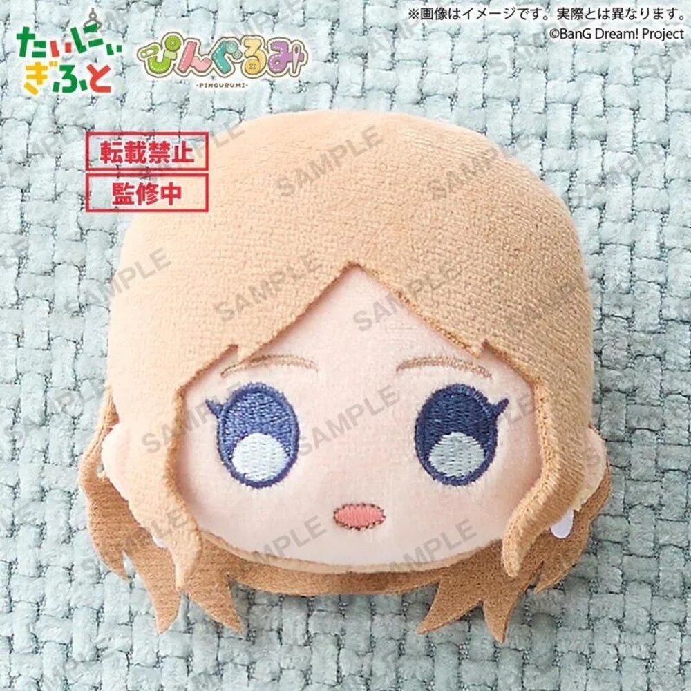 🔥現貨 絨毛胸針 BanG Dream! It's MyGO 全新 正版 武士道 別針 胸章 千早愛音 長崎爽世 公仔-規格圖7