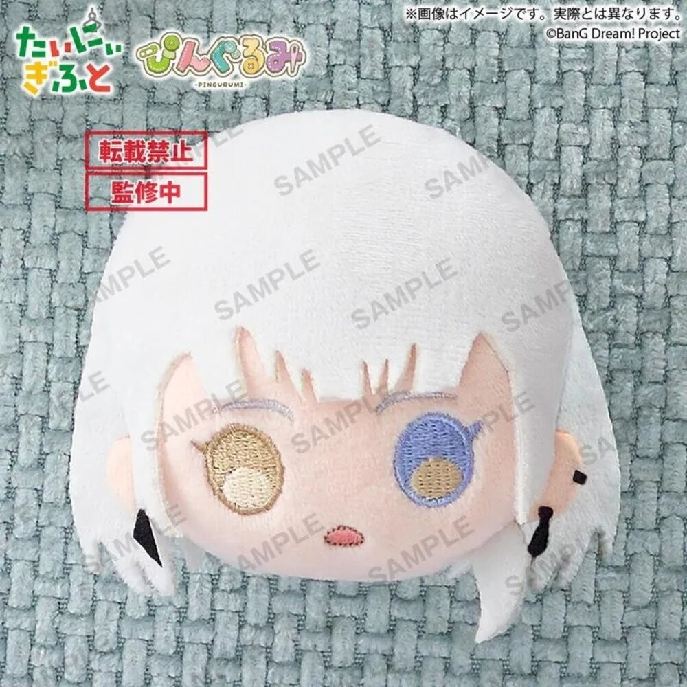 🔥現貨 絨毛胸針 BanG Dream! It's MyGO 全新 正版 武士道 別針 胸章 千早愛音 長崎爽世 公仔-規格圖7