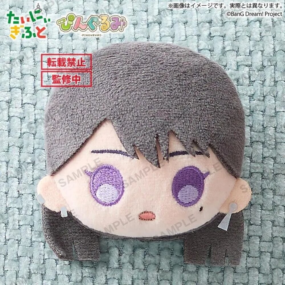 🔥現貨 絨毛胸針 BanG Dream! It's MyGO 全新 正版 武士道 別針 胸章 千早愛音 長崎爽世 公仔-規格圖7