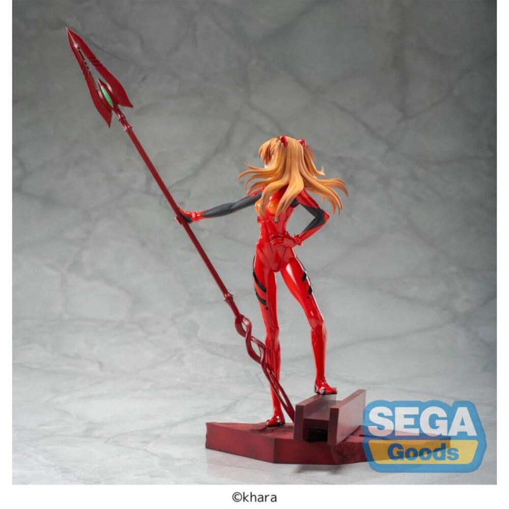 🔥現貨 明日香 卡西烏斯之槍 新世紀福音戰士 景品 全新 正版 SEGA LUMINASTA 公仔 本玩社-細節圖7