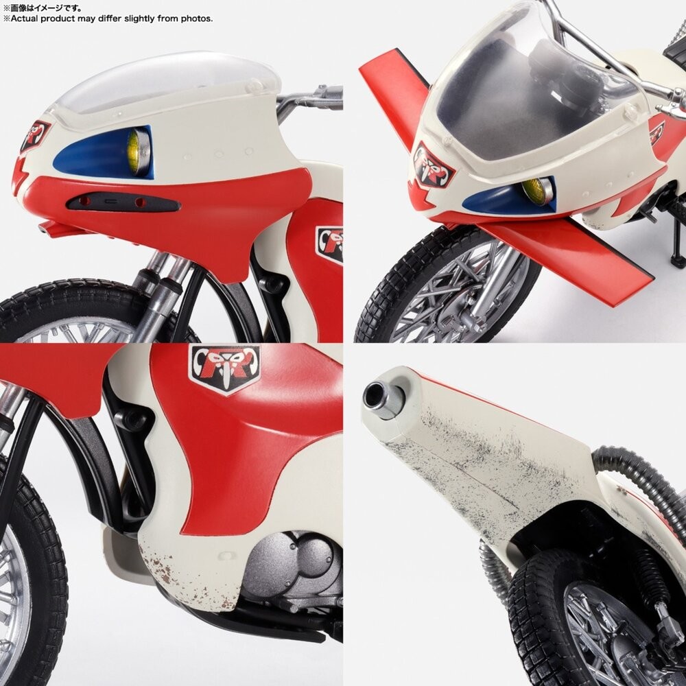 🔥現貨 S.H.Figure 真骨雕製法 新旋風號 全新 正版 BANDAI 假面騎士 SHF 昭和騎士 可動 公仔 本-細節圖5