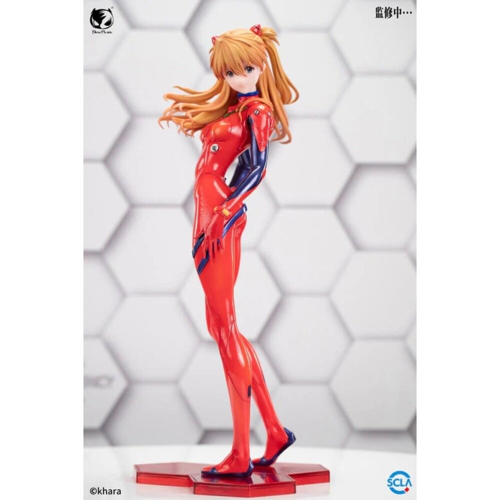 🔥預購 11月 新世紀福音戰士 式波·明日香·蘭格雷 1/4 bearpanda 正版 PVC 公仔 本玩社-細節圖2