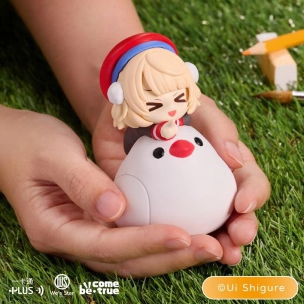 🔥現貨 時雨羽衣 一卡通 立體造型一卡通 Shigure Ui 3D 造型卡 VTuber 蘿莉神 悠遊卡 儲值卡 本玩-細節圖2