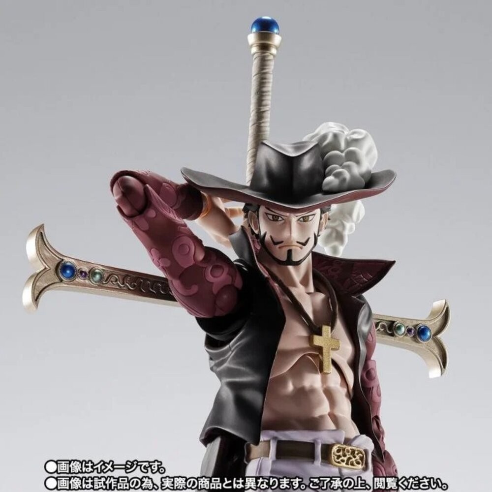 🔥現貨 S.H.Figuarts 喬拉可爾·密佛格 鷹眼 航海王 全新 正版 BANDAI SHF 可動 海賊 公仔 本-細節圖6