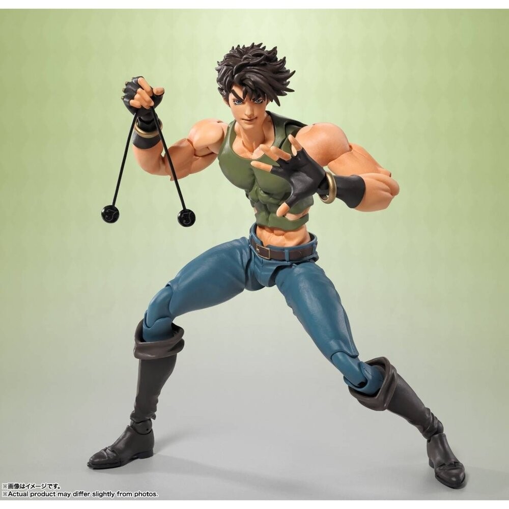 🔥現貨 S.H.Figuarts 喬瑟夫 喬斯達 JOJO 冒險野郎 全新 正版 BANDAI SHF 可動 公仔 本玩-細節圖2