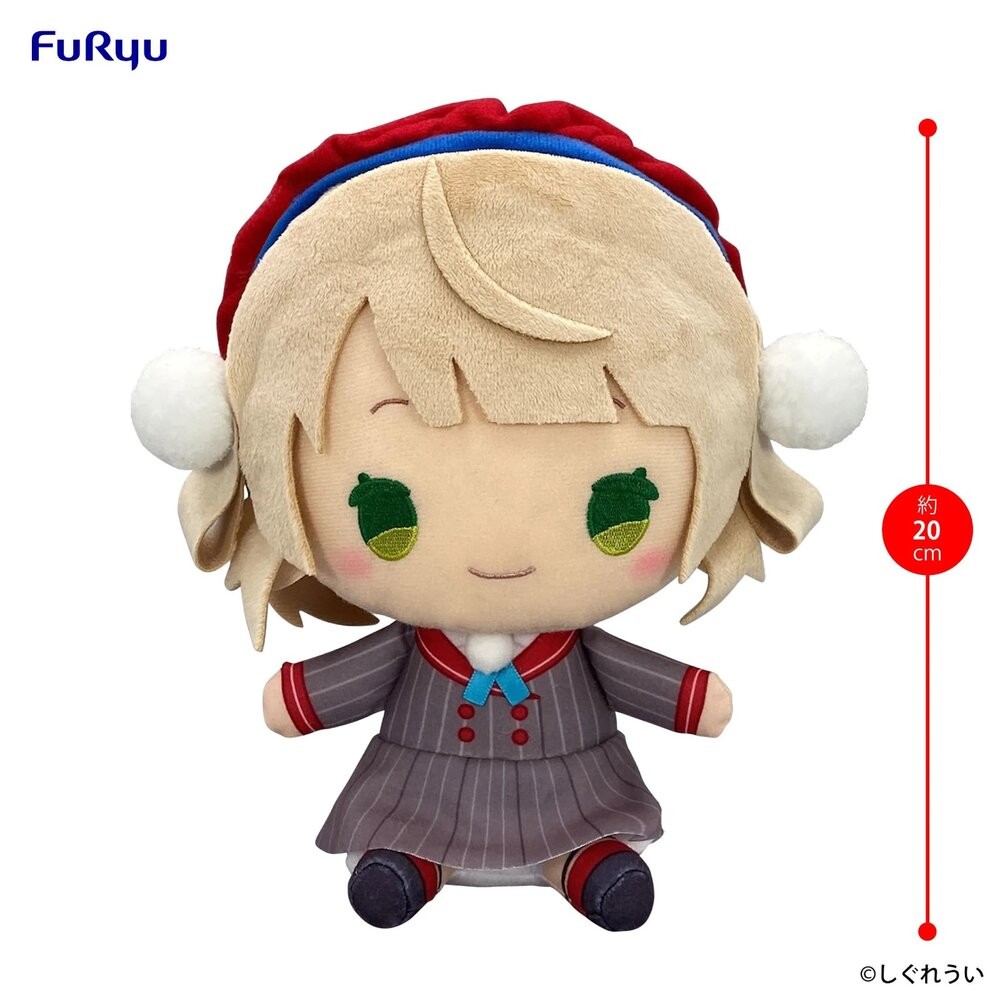 🔥現貨 時雨羽衣 絨毛 玩偶 全新 正版 FURYU 娃娃 景品 公仔 本玩社-細節圖3