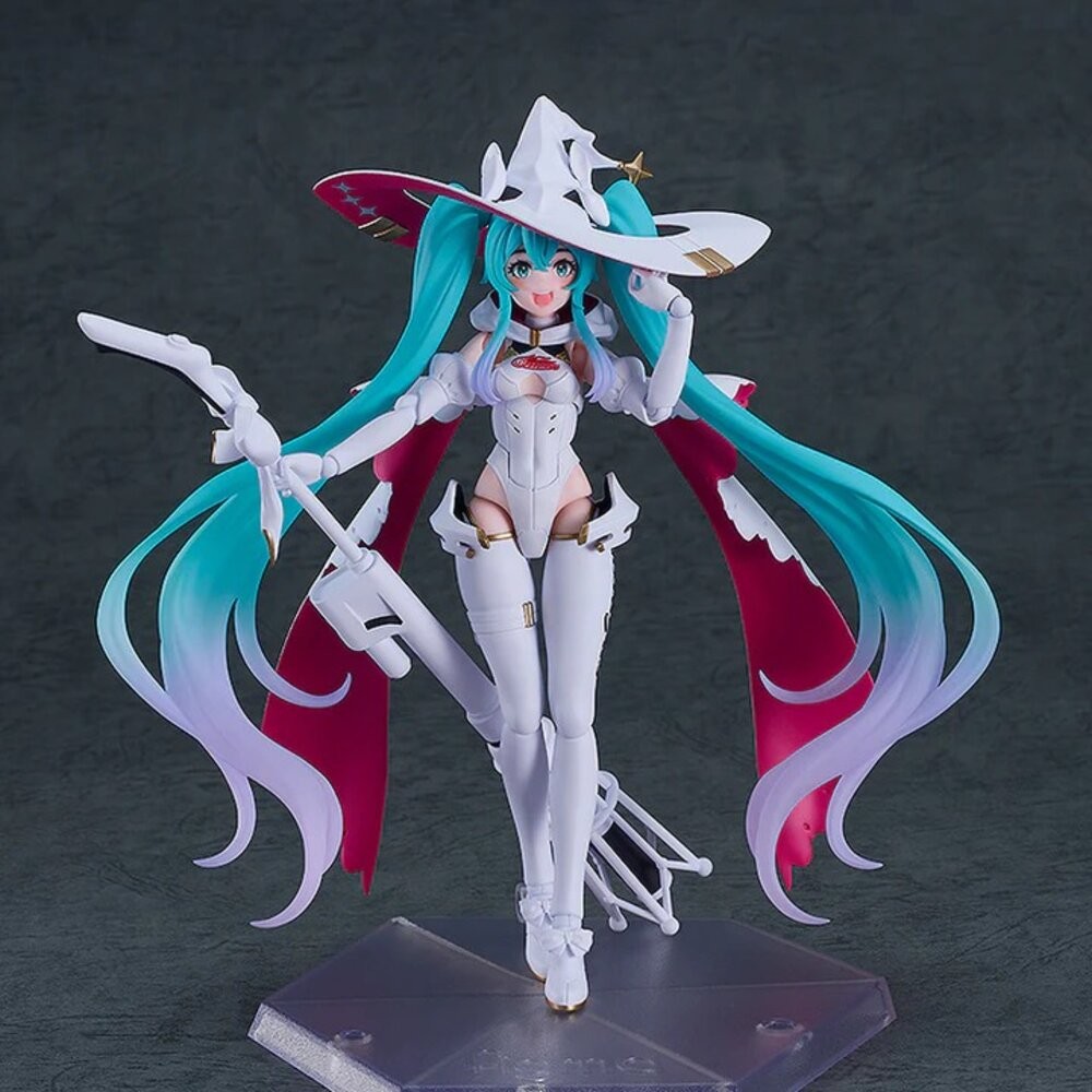 🔥現貨 figma 賽車未來 2024ver. 正版 GSC 可動 初音 初音未來 公仔 本玩社-細節圖3