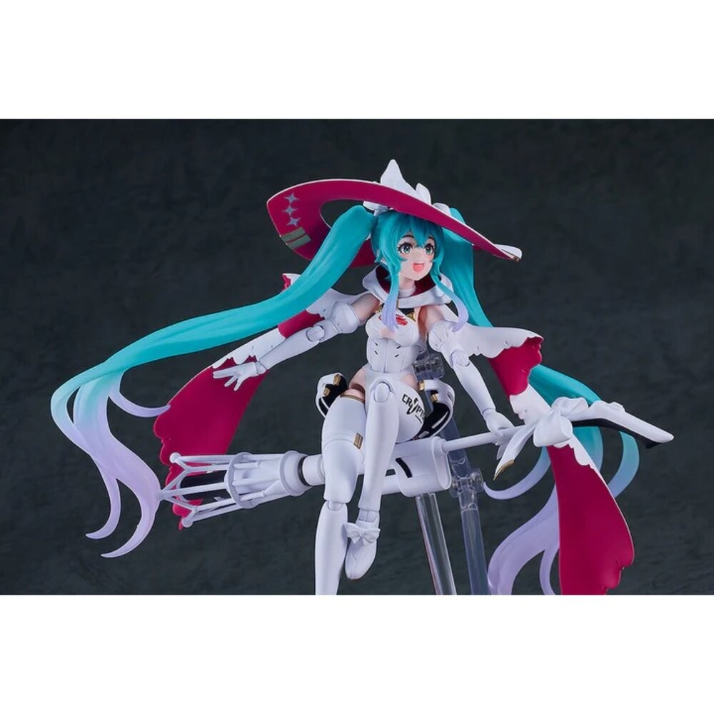 🔥現貨 figma 賽車未來 2024ver. 正版 GSC 可動 初音 初音未來 公仔 本玩社-細節圖7