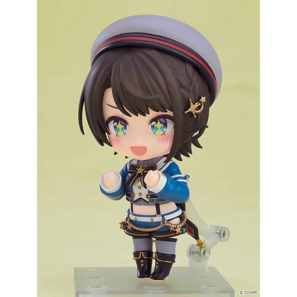 🔥全新 黏土人 大空昴 Hololive 正版 GSC 可動 2854 吊帶服裝 PVC 公仔 本玩社-細節圖5