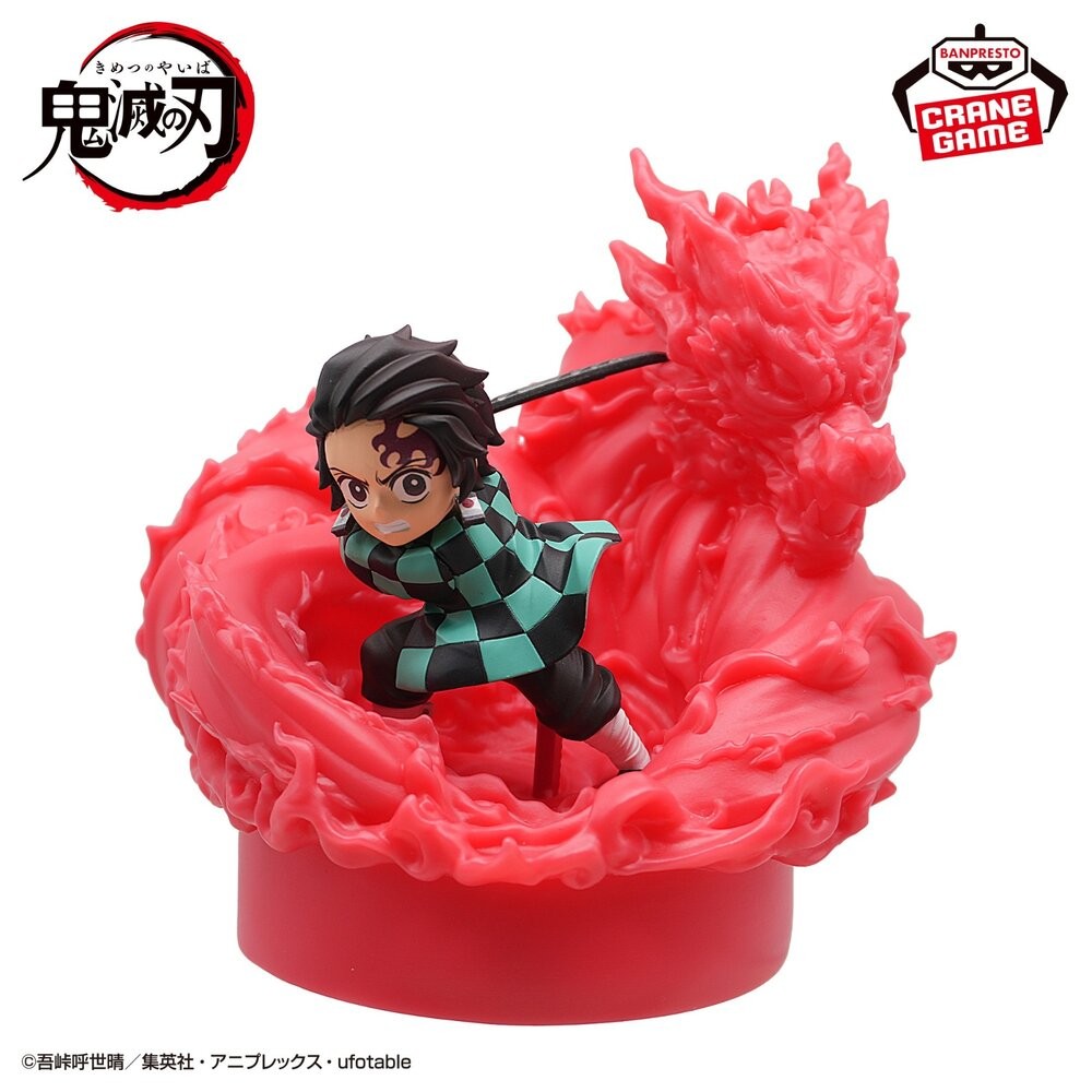 🔥現貨 火之神神樂 竈門炭治郎 LED燈 景品 全新 正版 BANPRESTO 室內燈 夜燈 盒玩 日版 公仔 本玩社-細節圖3