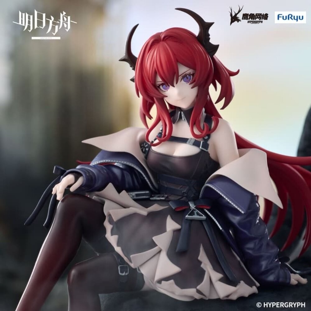 🔥現貨 史爾特爾 明日方舟 景品 全新 正版 furyu newsgirl 泡麵蓋 公仔 本玩社-細節圖5