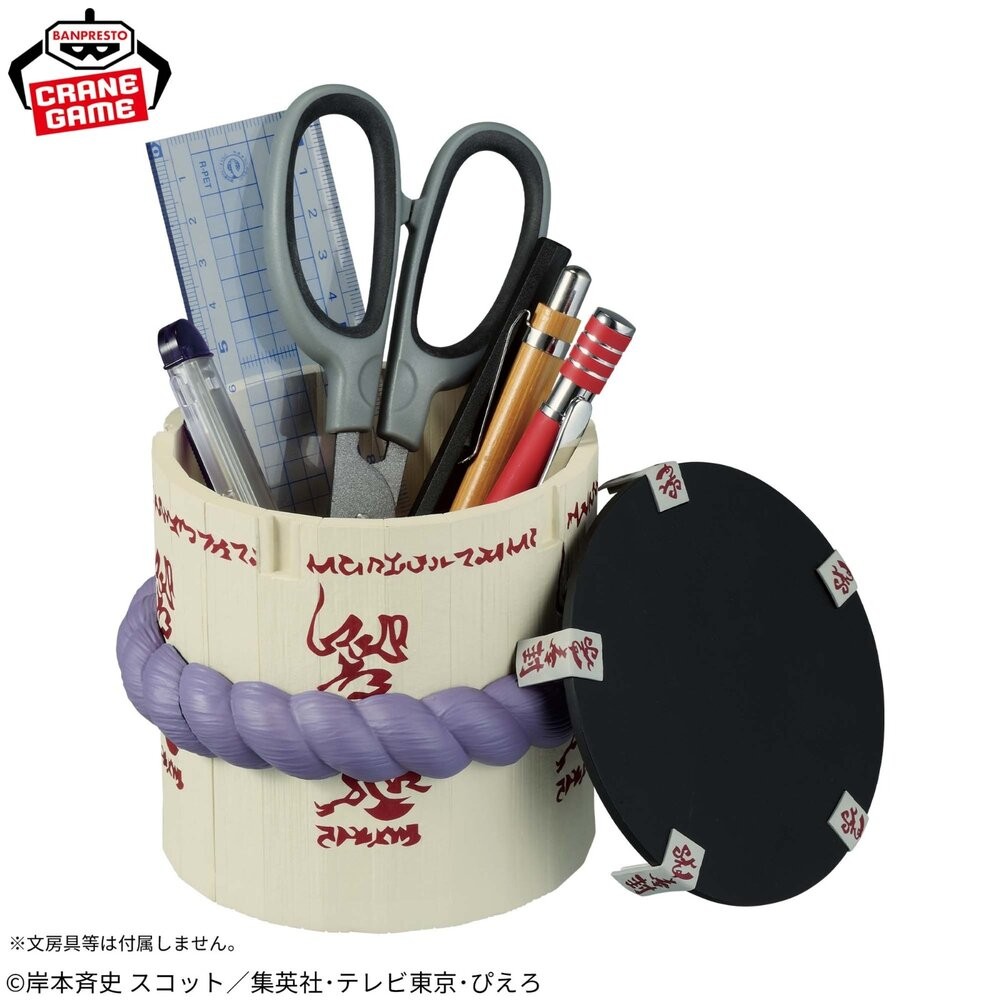 🔥現貨 日版 佐助的棺桶 火影忍者 景品 全新 正版 banpresto fig life 筆筒 佐助 公仔 本玩社-細節圖6