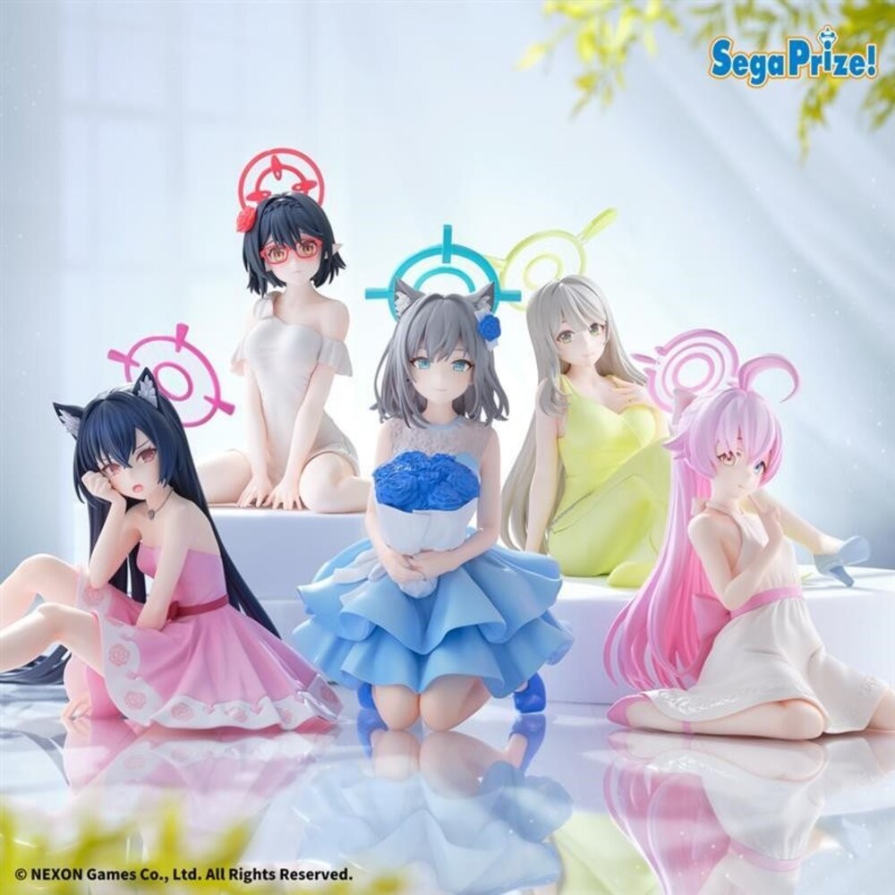 🔥現貨 黑見茜香 蔚藍檔案 全新 正版 SEGA Yumemirize 坐姿 景品 公仔 本玩社-細節圖3