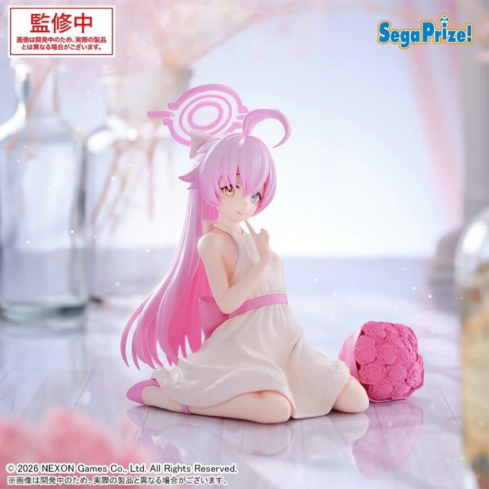 🔥現貨 小鳥遊星野 蔚藍檔案 全新 正版 SEGA Yumemirize 坐姿 景品 公仔 本玩社-細節圖2