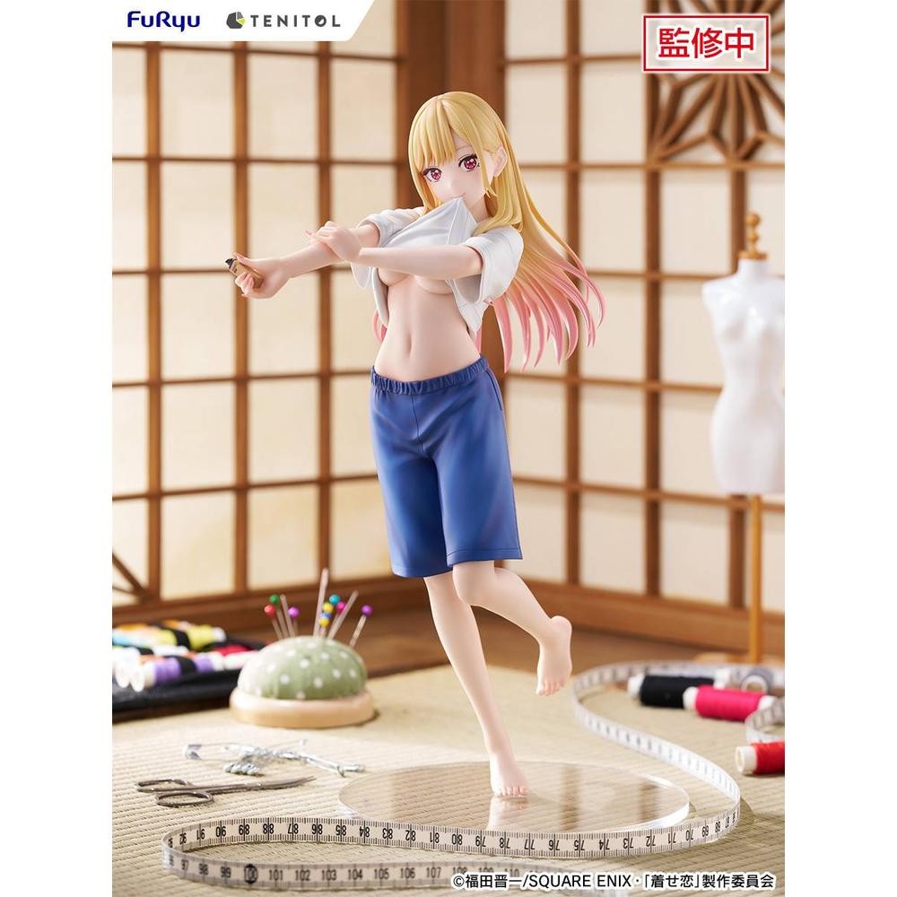 現貨 戀上換裝娃娃 喜多川海夢 五條新菜的體操服Ver. 模型 Furyu TENITOL-細節圖2