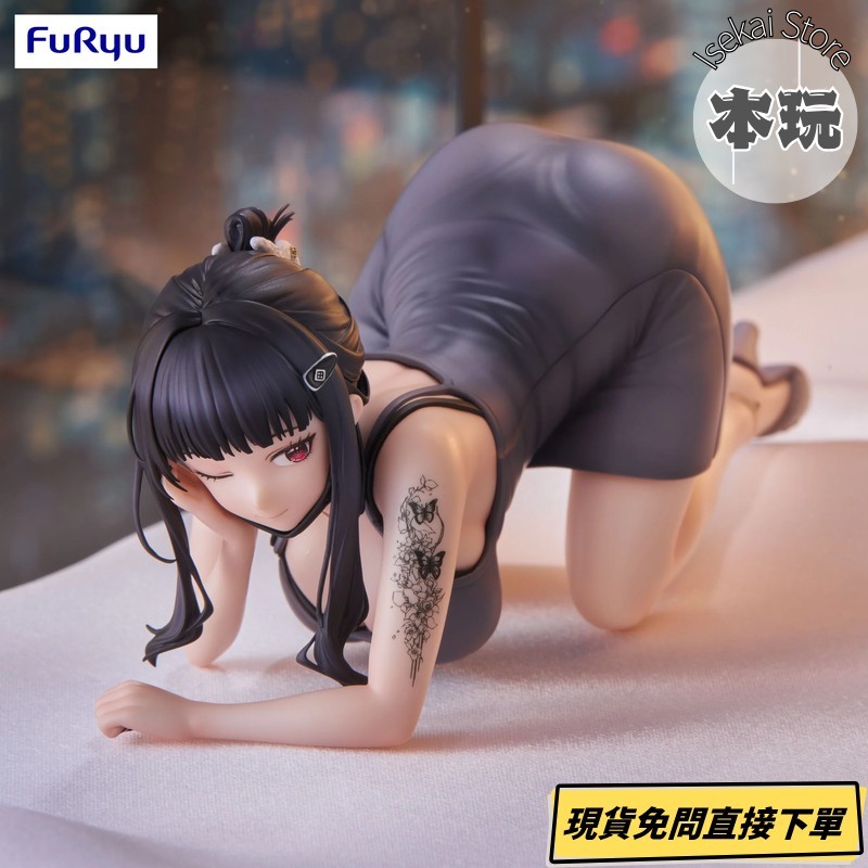 現貨 勝利女神 妮姬 NIKKE D 殺手妻子 泡麵蓋公仔 Furyu 模型 Figure-細節圖2