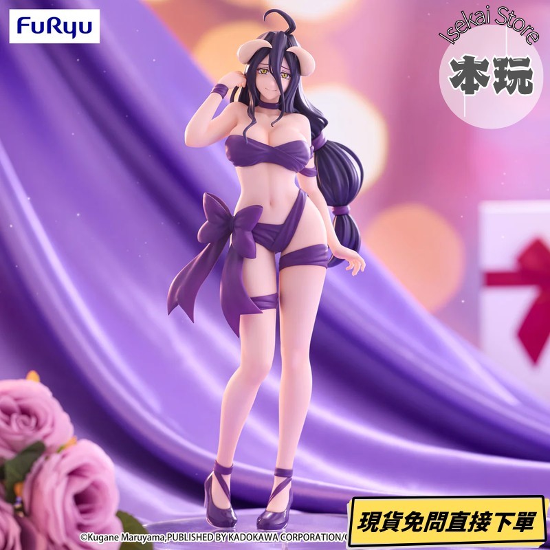 現貨 OVERLORD 雅兒貝德 公仔 Furyu BiCute Ribbons 模型 F-細節圖2