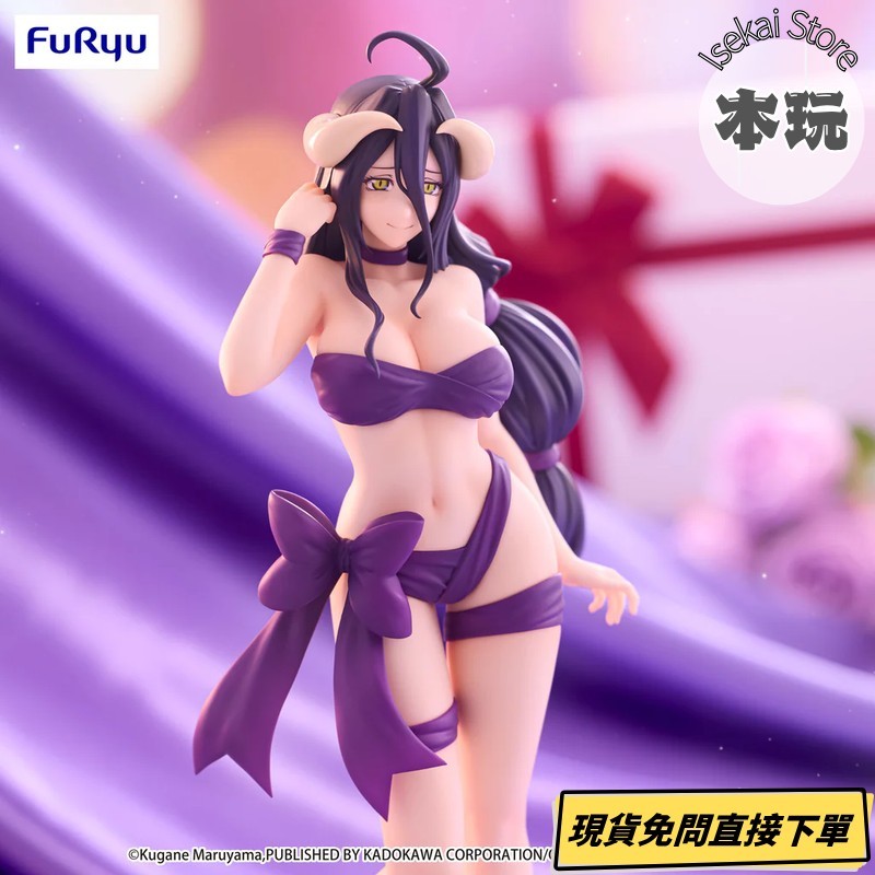 現貨 OVERLORD 雅兒貝德 公仔 Furyu BiCute Ribbons 模型 F-細節圖6