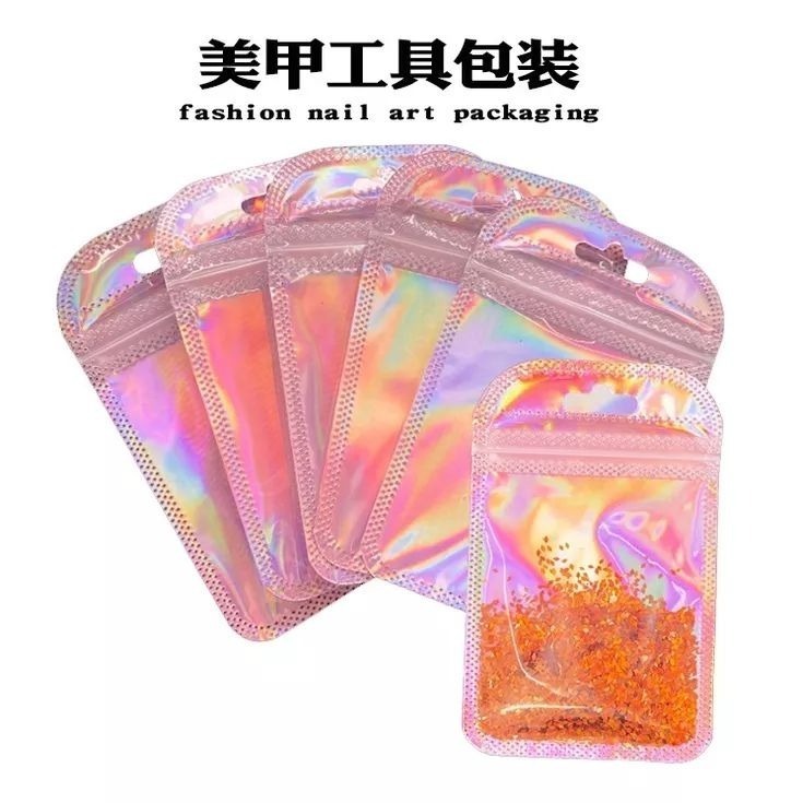 💥新品 玫瑰金色💥一組50入💕台灣出貨 💕 pp自封袋 塑料袋 包裝 飾品袋 包裝袋 耳環袋 耳環收納 pp袋-細節圖7