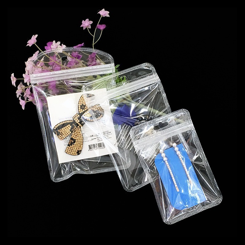 一組50入💕台灣出貨 💕 pp料自封袋 半透明塑料袋 耳環包裝 飾品袋 包裝袋 耳環袋 耳環收納 可掛 吊掛 pp袋-細節圖4