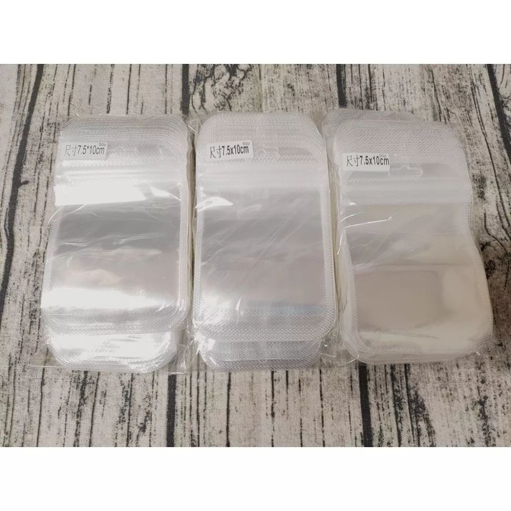一組50入💕台灣出貨 💕 pp料自封袋 半透明塑料袋 耳環包裝 飾品袋 包裝袋 耳環袋 耳環收納 可掛 吊掛 pp袋-細節圖5