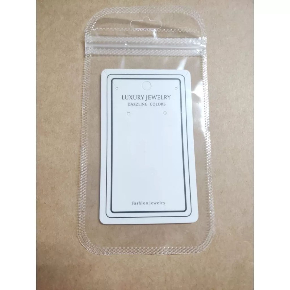 一組50入💕台灣出貨 💕 pp料自封袋 半透明塑料袋 耳環包裝 飾品袋 包裝袋 耳環袋 耳環收納 可掛 吊掛 pp袋-細節圖8