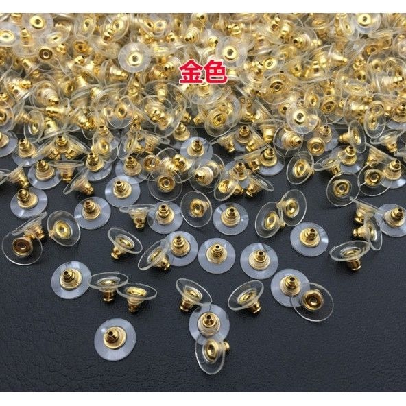 💕高雄出貨 💕 耳環塞子 耳堵 耳釘塞耳帽 diy飾品配件 現貨 台灣出貨 耳釘塞 耳釘  耳環耳塞 diy 耳帽-細節圖5