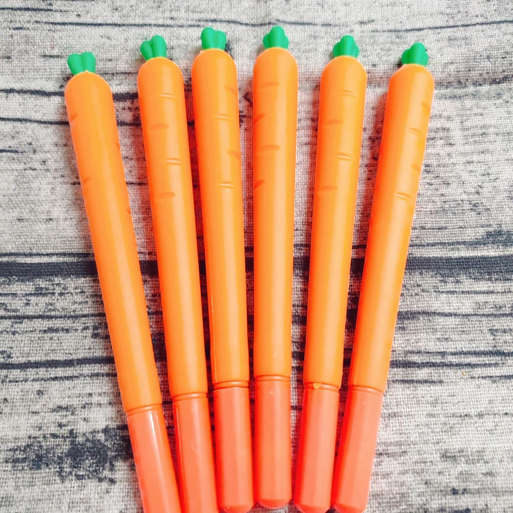 💥新品 胡蘿蔔筆💥💕高雄出貨💕胡蘿蔔 中性筆 仿真筆 婚禮小物 創意可愛學生水筆 辦公用品 胡蘿蔔造型筆 贈品 -細節圖5