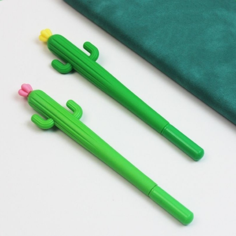 💥新品 仙人掌筆💥💕高雄出貨💕仙人掌 中性筆 仿真筆 婚禮小物 創意可愛學生水筆 辦公用品 仙人掌造型筆 贈品-細節圖3