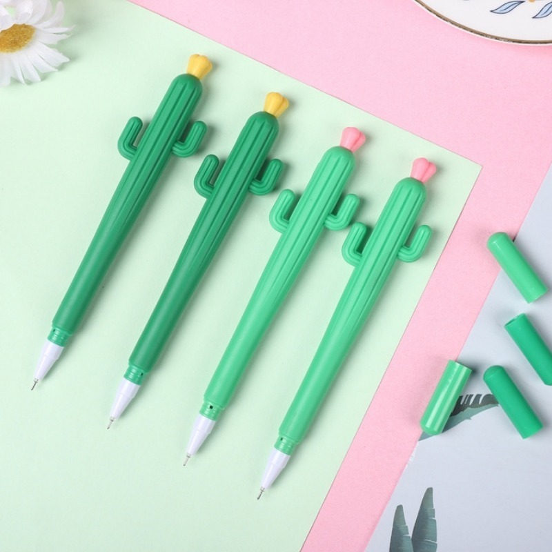 💥新品 仙人掌筆💥💕高雄出貨💕仙人掌 中性筆 仿真筆 婚禮小物 創意可愛學生水筆 辦公用品 仙人掌造型筆 贈品-細節圖5