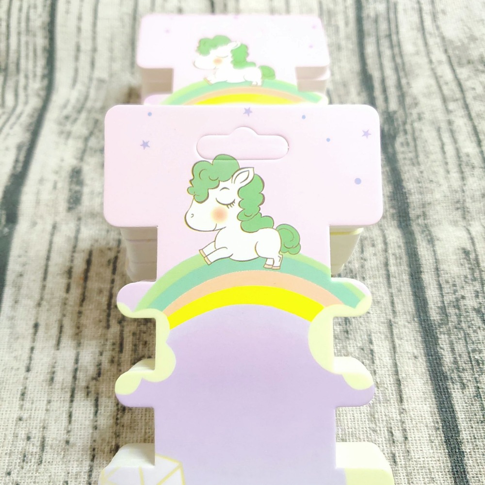 一組50張💕高雄出貨💕髮圈紙卡 髮夾卡 髮圈紙卡 髮飾紙卡 兒童髮飾 包裝卡 髮圈卡 髮卡 包裝卡 髮圈 髮飾 工字-細節圖2