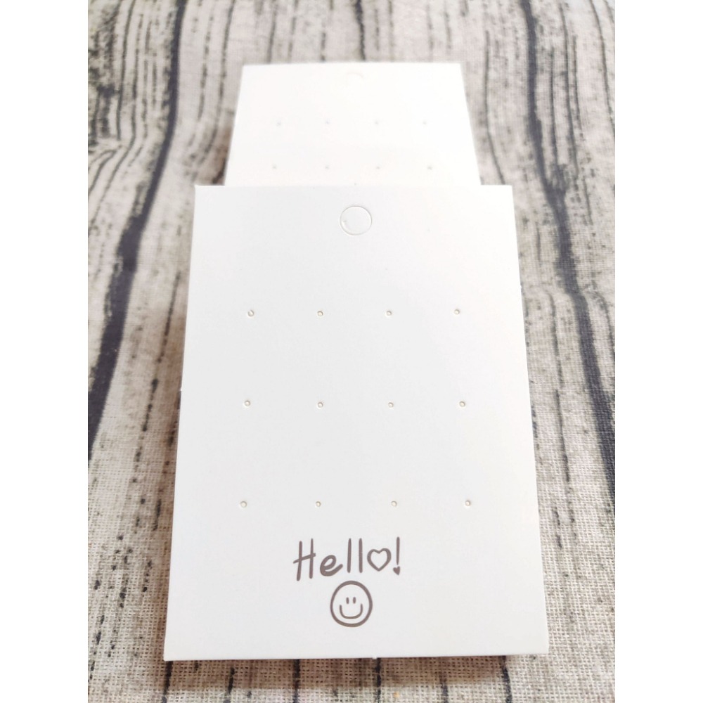 💕高雄出貨💕 12孔耳卡 9.5x7cm 耳環卡 耳卡 耳環卡紙 耳釘卡 飾品包裝卡 包裝 飾品卡紙 耳卡 DIY 多孔-細節圖2