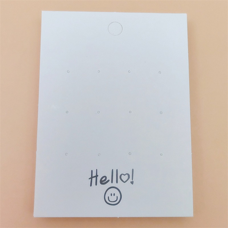 💕高雄出貨💕 12孔耳卡 9.5x7cm 耳環卡 耳卡 耳環卡紙 耳釘卡 飾品包裝卡 包裝 飾品卡紙 耳卡 DIY 多孔-細節圖3