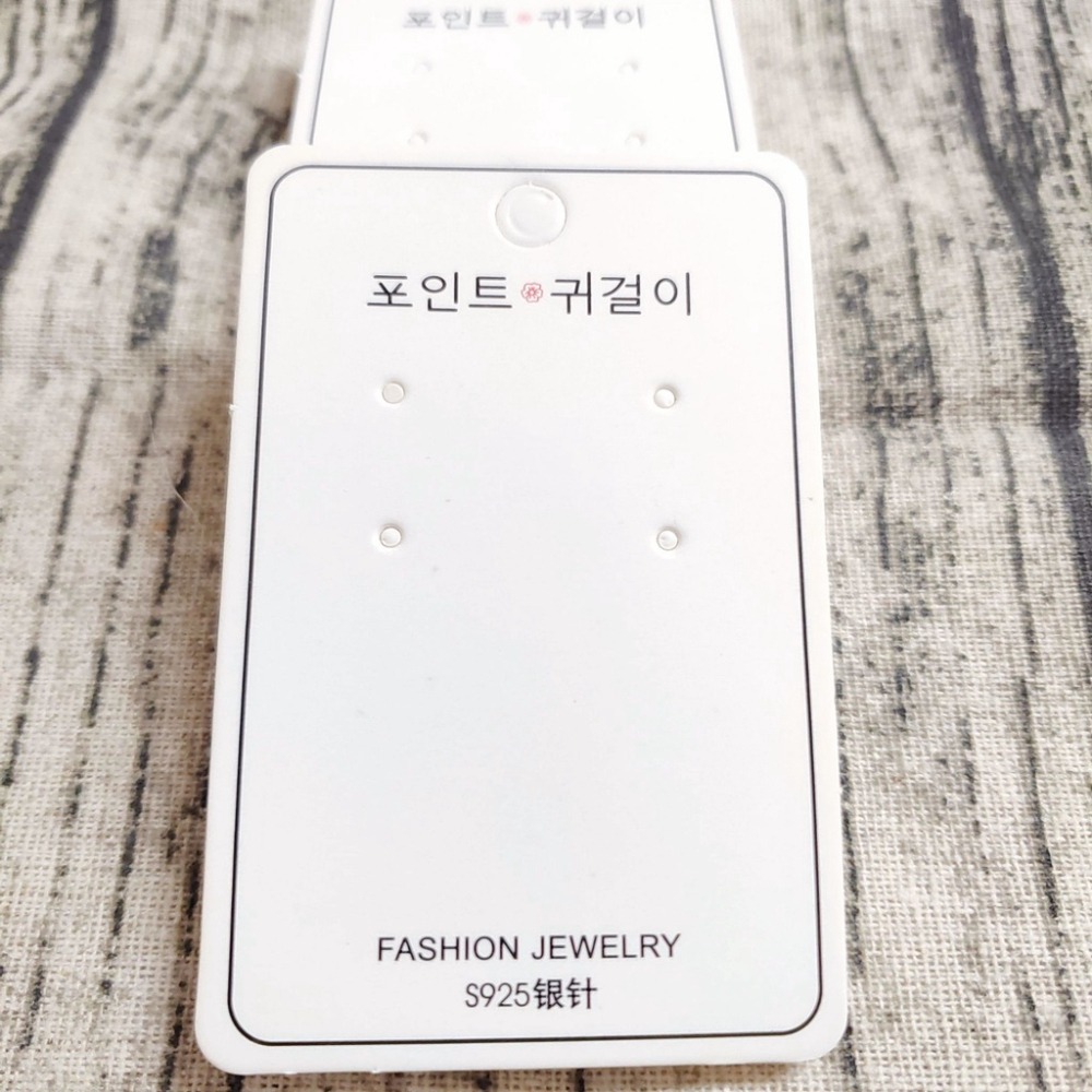 💕台灣出貨💕VP313  5.5x8.5 耳環卡 耳卡 耳環卡紙 耳釘卡 飾品包裝卡 項鍊卡 飾品卡紙 耳卡 DIY-細節圖3