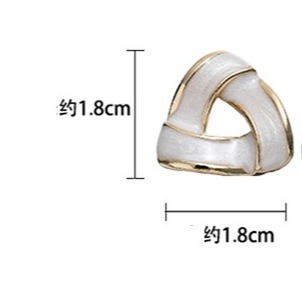 🎀V390🎀 S925純銀針 小眾設計感耳環女韓國簡約氣質耳釘耳飾  OL 耳環 耳釘-細節圖5