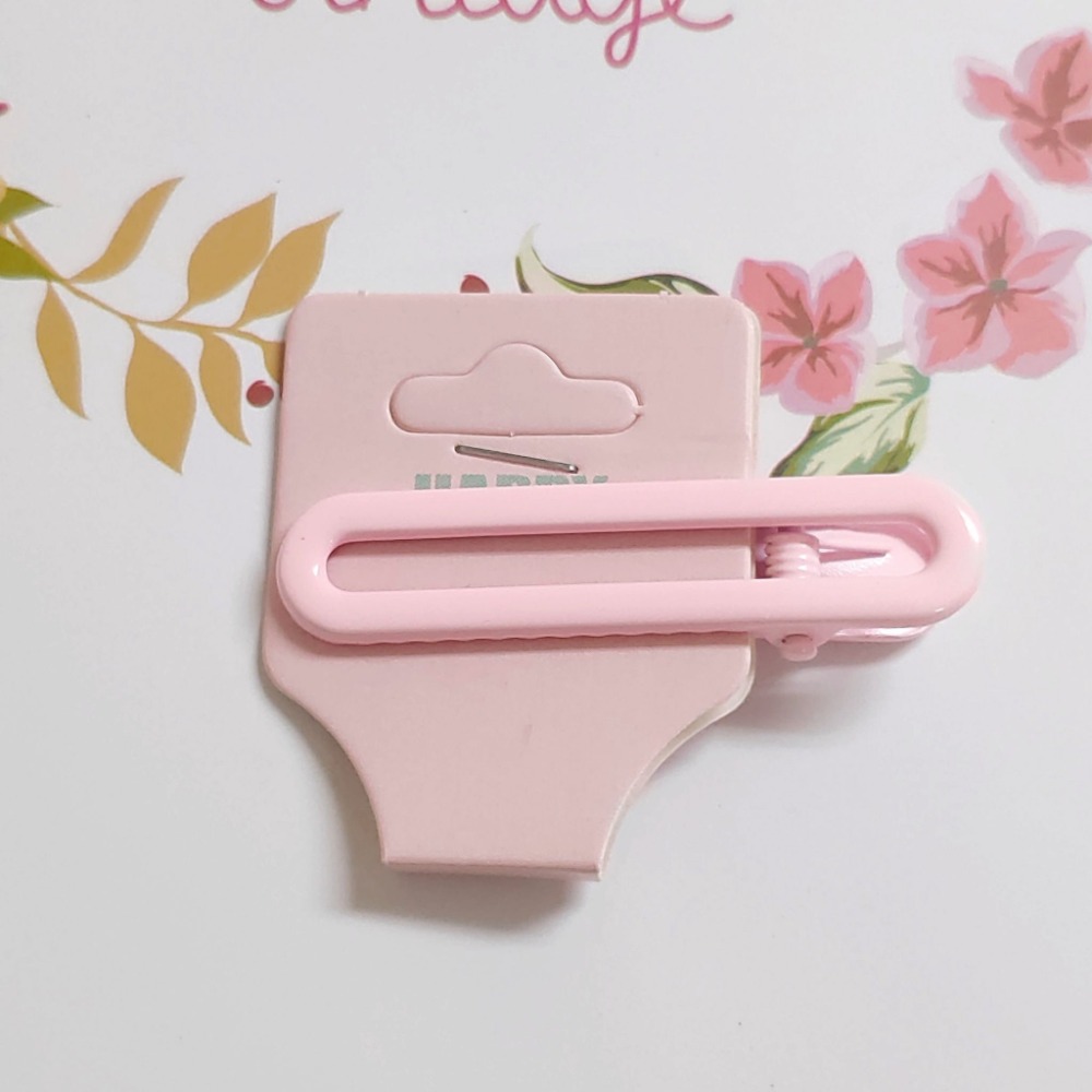 💕小V購物💕【手作髮夾系列 - 糖果色髮夾】亮面 糖果色 5cm 亮面U型夾 瀏海夾 髮夾diy髮飾邊夾鴨嘴夾 U型-規格圖11