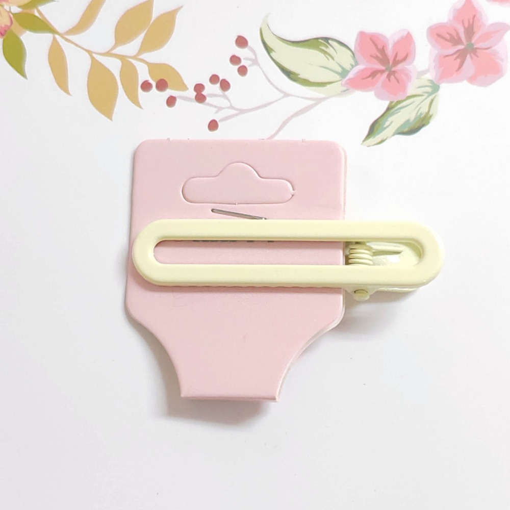 💕小V購物💕【手作髮夾系列 - 糖果色髮夾】亮面 糖果色 5cm 亮面U型夾 瀏海夾 髮夾diy髮飾邊夾鴨嘴夾 U型-規格圖11