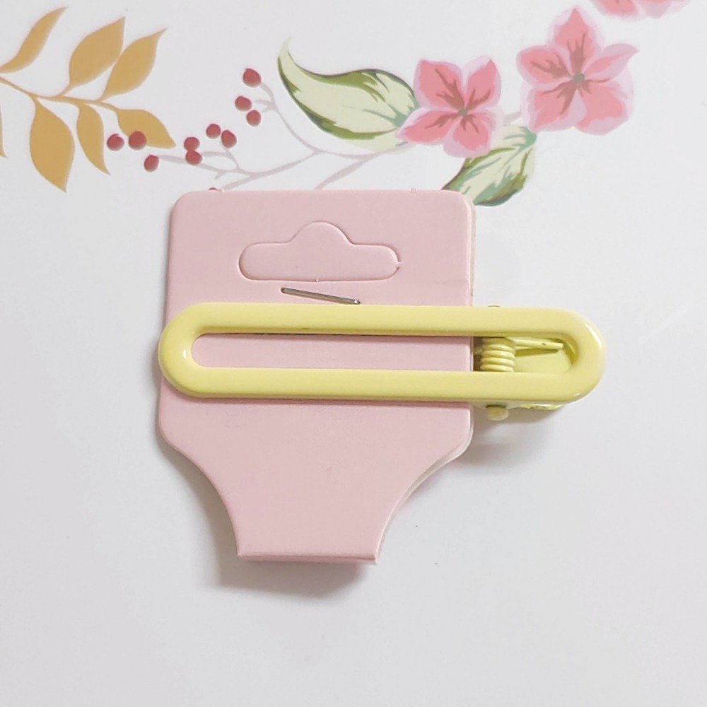 💕小V購物💕【手作髮夾系列 - 糖果色髮夾】亮面 糖果色 5cm 亮面U型夾 瀏海夾 髮夾diy髮飾邊夾鴨嘴夾 U型-規格圖11