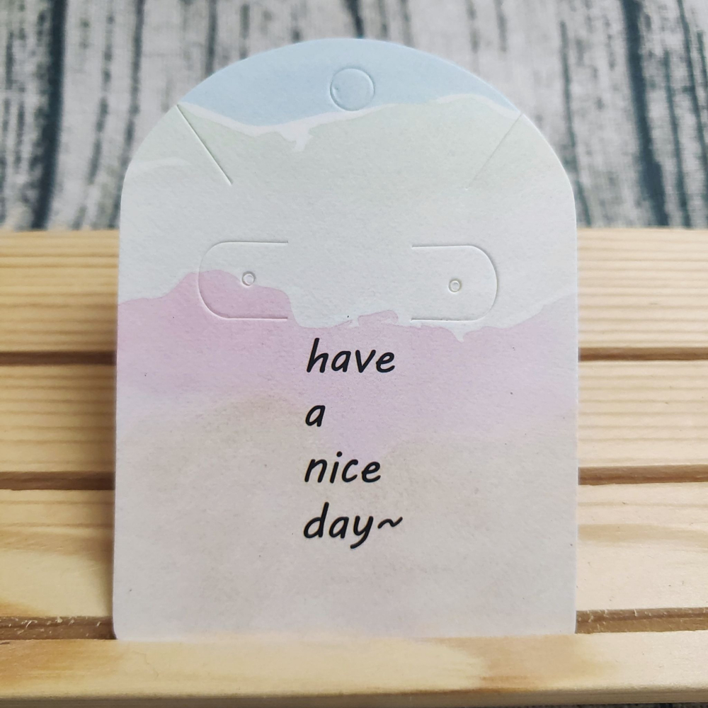 💥【VP608】多用耳環項鍊卡 10張 6x8cm💕小V購物💕耳環卡 耳環卡紙 耳釘卡 飾品包裝卡 飾品卡紙 耳卡-細節圖3