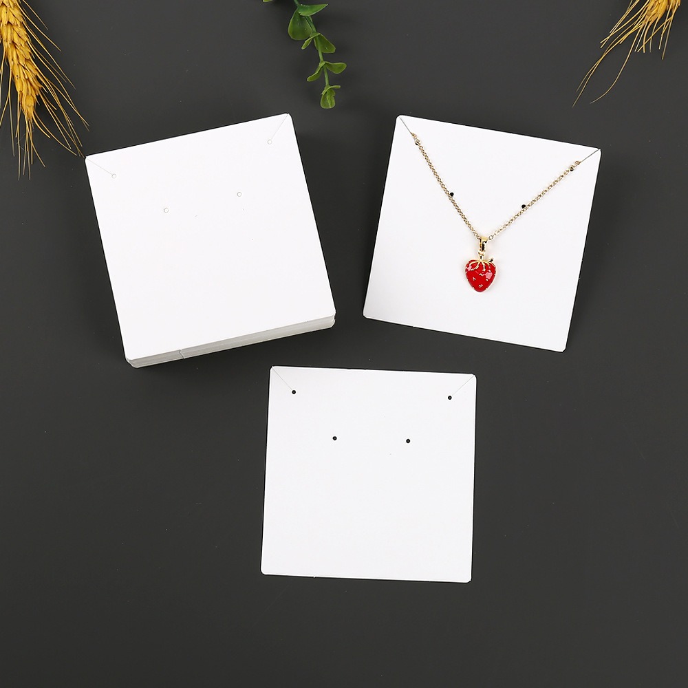 💥【VP134】7.5x7.5 空白耳環項鏈卡 💕小V購物網 💕耳環卡 耳釘卡 飾品卡 項鏈卡紙 項鍊卡 飾品卡紙-細節圖3