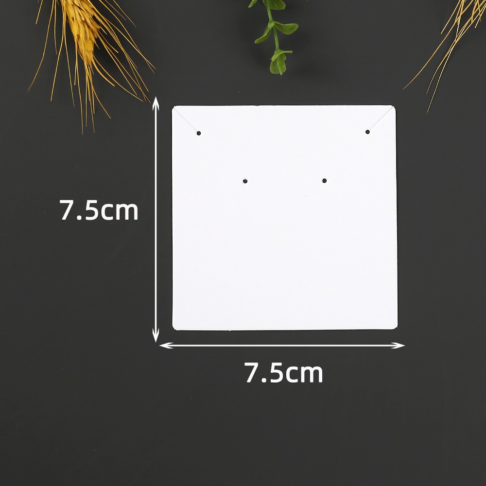 💥【VP134】7.5x7.5 空白耳環項鏈卡 💕小V購物網 💕耳環卡 耳釘卡 飾品卡 項鏈卡紙 項鍊卡 飾品卡紙-細節圖5