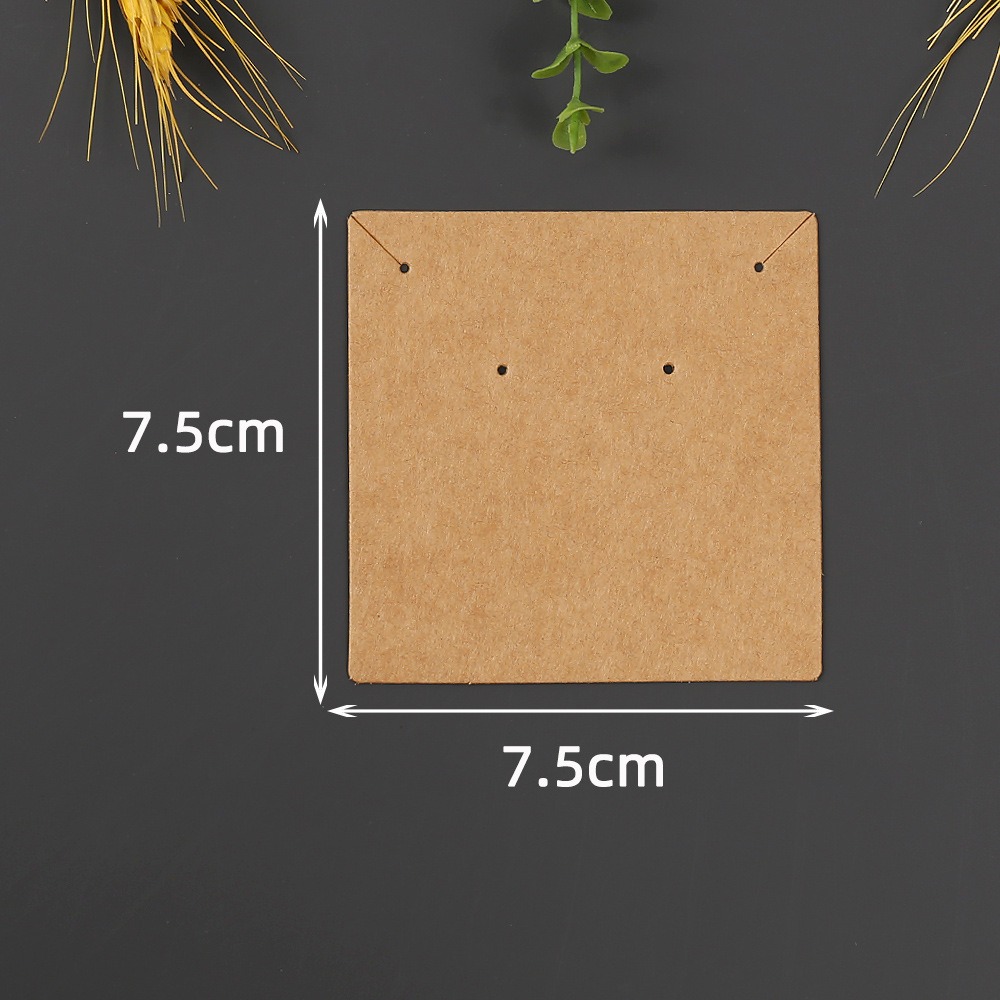 💥【VP134】7.5x7.5 空白耳環項鏈卡 💕小V購物網 💕耳環卡 耳釘卡 飾品卡 項鏈卡紙 項鍊卡 飾品卡紙-細節圖6