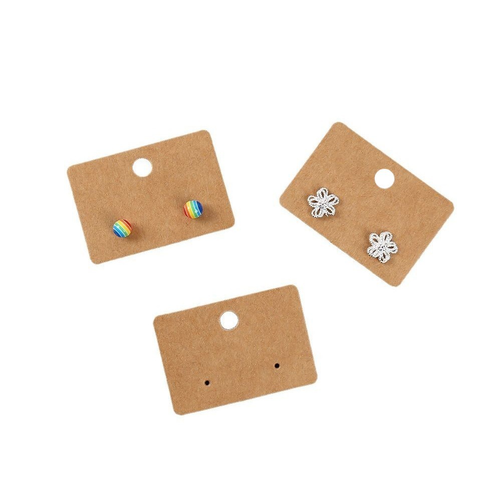 💥【VP130】5x3.5 空白耳環卡 💕小V購物網 💕一組10張 耳環卡 耳釘卡 飾品卡 耳釘卡紙 飾品卡 耳卡-細節圖2