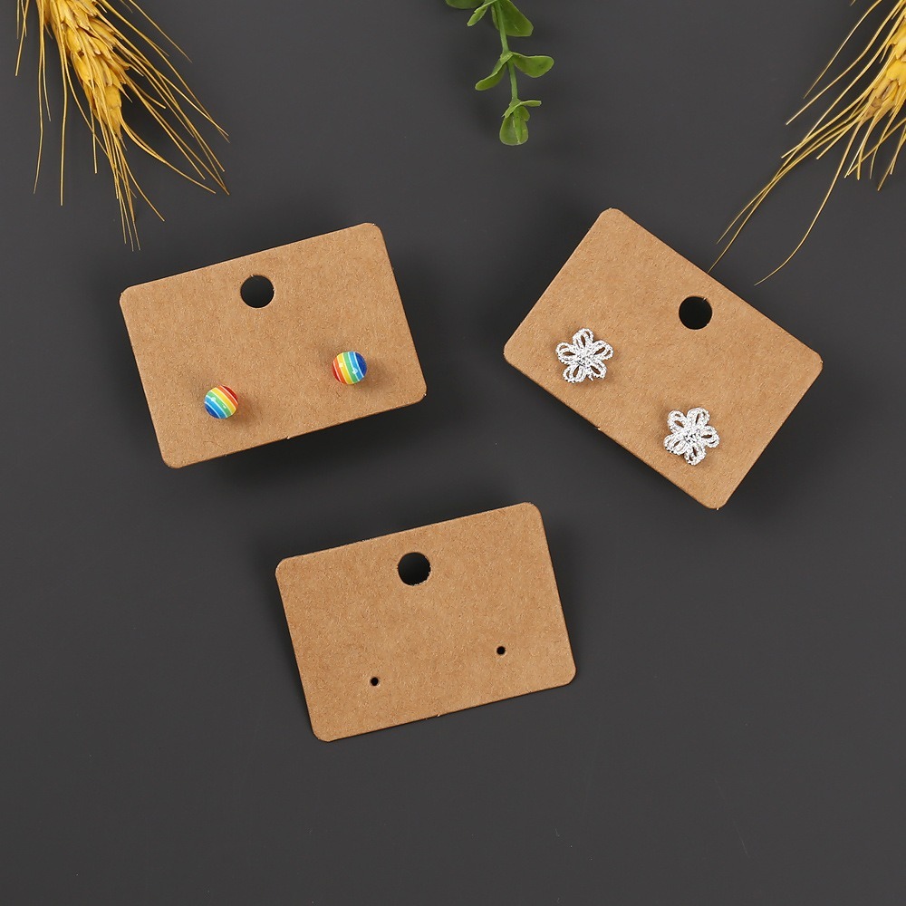 💥【VP130】5x3.5 空白耳環卡 💕小V購物網 💕一組10張 耳環卡 耳釘卡 飾品卡 耳釘卡紙 飾品卡 耳卡-細節圖3