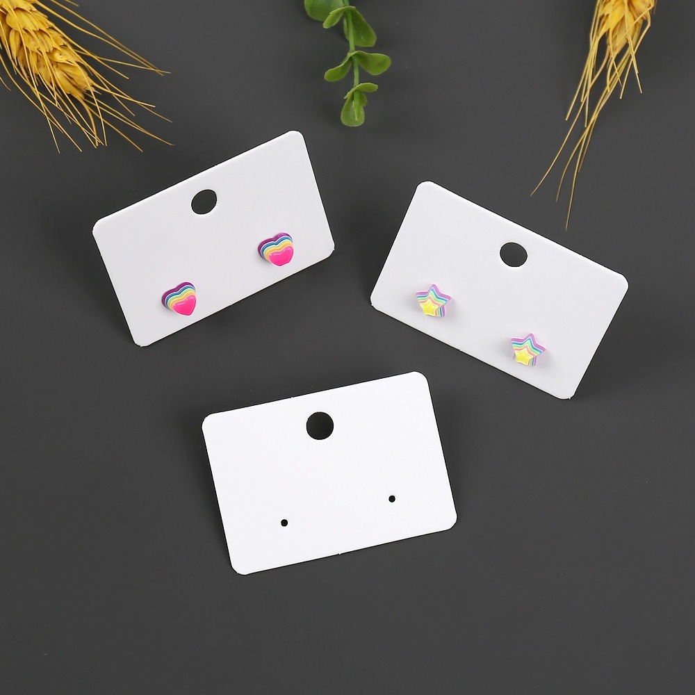 💥【VP130】5x3.5 空白耳環卡 💕小V購物網 💕一組10張 耳環卡 耳釘卡 飾品卡 耳釘卡紙 飾品卡 耳卡-細節圖4